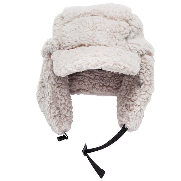 Turtle Fur Comfort Lush Backcountry Trapper Hat Adult One Size Natural Plush - Picture 1 of 6